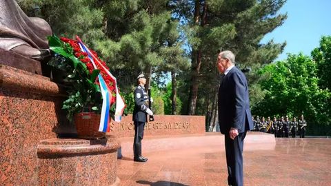 Lavrov draws attention to lack of Russian inscription on &ldquo;Mourning Mother&rdquo; statue in Samarkand &nbsp;