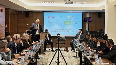 OSCE and GIZ support Uzbekistan in advancing environmental policy through strategic assessments workshop&nbsp;