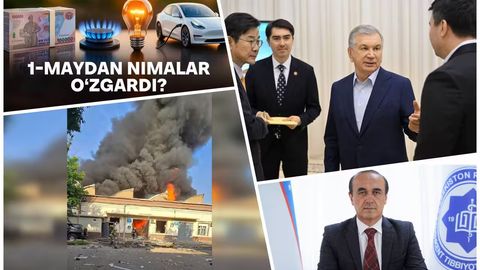 “Daryo” dayjesti: 1-mayning eng muhim xabarlari