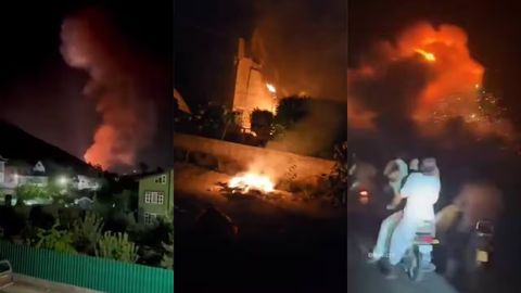 Ҳиндистон ва Покистон бир-бирига авиазарба йўллади (видео)