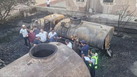 На территории автозаправки в Самарканде произошел взрыв, двое погибли