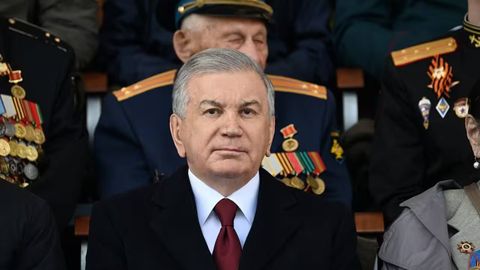 Uzbekistan&rsquo;s president joins world leaders in Moscow for 80th Victory Day anniversary&nbsp;