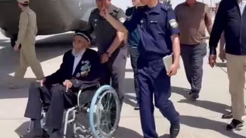 Qashqadaryoda 115 yoshli otaxonning bir asrlik orzusi amalga oshdi (video)