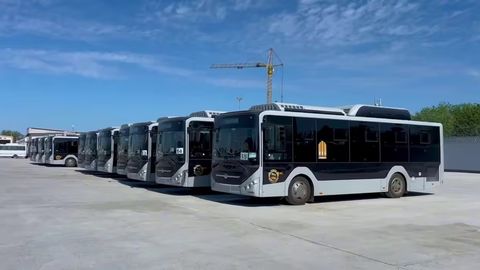 Urganchga Xitoydan 30 ta zamonaviy avtobus olib kelindi&nbsp;