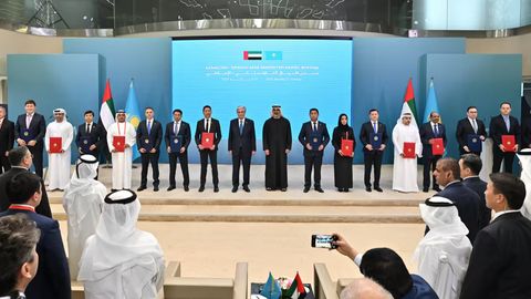 Kazakhstan and UAE sign agreements worth $5bn at business forum&nbsp;