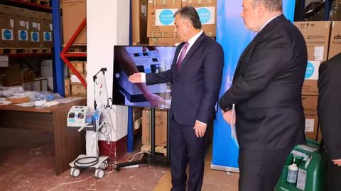 Tajikistan receives life-saving respiratory equipment from UNICEF &nbsp;