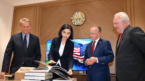 &ldquo;Bu mustahkam va o&lsquo;zaro manfaatli sheriklikning boshlanishi&rdquo; &mdash; Saida Mirziyoyeva AQSH Senati a&rsquo;zolari va biznes vakillari bilan uchrashdi