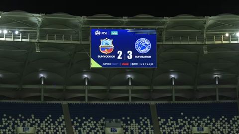 Penaltilar, mezbonlar mag&lsquo;lubiyati va mustahkamlangan mavqe: &ldquo;Bunyodkor&rdquo; va &ldquo;Navbahor&rdquo; o&lsquo;yinidan fotogalereya&nbsp;&nbsp;