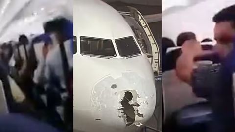 Hindistonda 227 nafar yo&lsquo;lovchisi bo&lsquo;lgan samolyot halokatga uchrashiga sal qoldi (video)&nbsp;