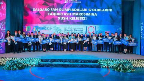 Xalqaro fan olimpiadalari g&lsquo;olib va sovrindorlari uchun pul mukofoti 5 karra oshirildi