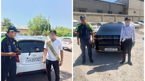 За день в Узбекистане выявлено 256 случаев управления автомобилем школьниками