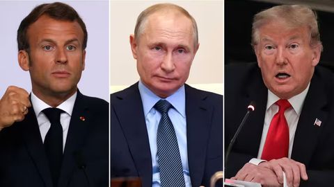 &ldquo;Tramp Putin uni aldaganini anglab yetdi&rdquo; &mdash; Makron