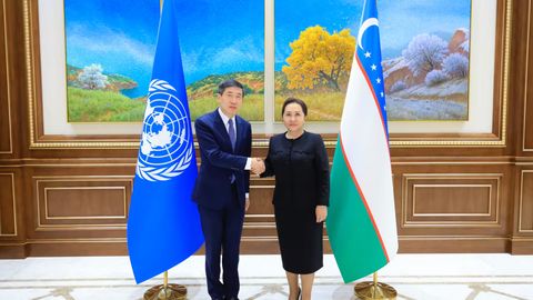 UNDP&rsquo;s Haoliang Xu reaffirms support for inclusive and sustainable development during visit to Uzbekistan&nbsp;