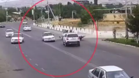 Andijonda Nexia-2 &ldquo;GAI&rdquo;lardan qochib, ikki avtomobil bilan to&lsquo;qnashdi (video)&nbsp;