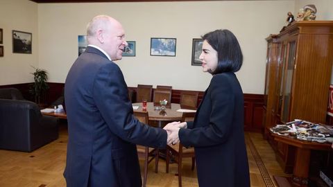 Saida Mirziyoyeva Aleksey Gromov bilan axborot sohasidagi hamkorlik masalalarini muhokama qildi&nbsp;