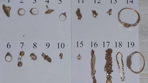 Xorijlik fuqaro O&lsquo;zbekistonga ichki kiyimlari orasida 96 gr taqinchoqlarni yashirincha olib o&lsquo;tmoqchi bo&lsquo;ldi