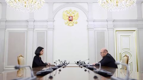 Saida Mirziyoyeva Rossiya hukumati raisi bilan uchrashuv o&lsquo;tkazdi