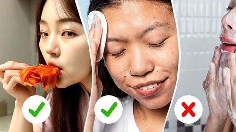 Koreys ayollarining yuzi tiniq va silliq bo&lsquo;lishiga yordam beradigan parvarish sirlari