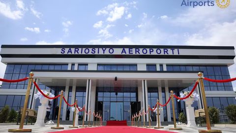 ​Sariosiyo aeroporti 30 yildan so&lsquo;ng faoliyatini tikladi