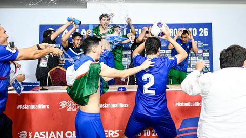 Salom, mundial. O&lsquo;zbekiston Jahon chempionatiga chiqqan tarixiy o&lsquo;yindan fotogalereya