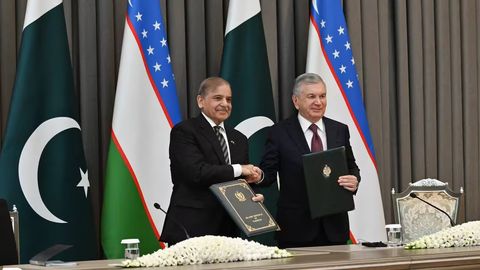Shavkat Mirziyoyev va Pokiston bosh vaziri Shahboz Sharif bir-birini Qurbon hayiti bilan tabrikladi