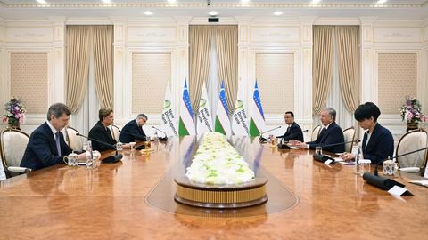 Shavkat Mirziyoyev BRIKS Yangi taraqqiyot banki prezidentini qabul qildi. Nimalar muhokama qilindi?