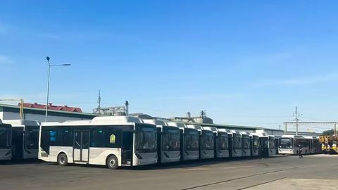 Navoiyga 42 ta zamonaviy avtobus olib kelindi&nbsp;