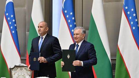 Ўзбекистон—Болгария ҳамкорлигини кенгайтириш тўғрисида қўшма декларация имзоланди