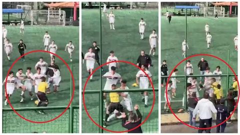 Braziliyada 17 yoshgacha bo&lsquo;lgan futbolchilar o&lsquo;rtasidagi musobaqada janjal yuz berdi (video)