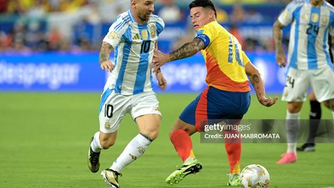 Messi va Xames Rodriges maydonda og&lsquo;zaki &ldquo;jangga&rdquo; kirishdi (video)