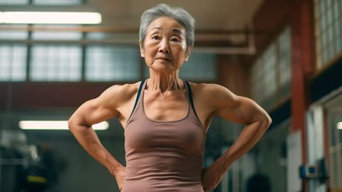 Xitoyda 71 yoshli ayol fitnes modellar tanlovida 3-o&lsquo;rinni egalladi