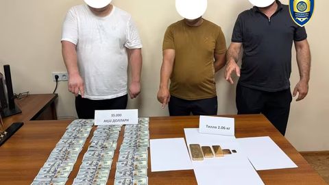 В Ташкенте задержаны лица, которые пытались продать поддельные золотые слитки за 70 тысяч долларов