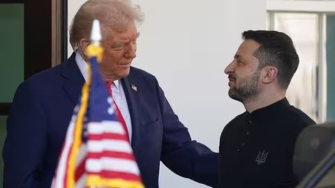 Tramp Kanadada o&lsquo;tkaziladigan G7 sammitida Zelenskiy bilan muzokaralar olib boradi