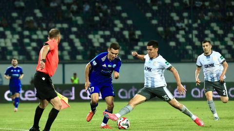 Superliga. &ldquo;Navbahor&rdquo; o&lsquo;z maydonida &ldquo;OKMK&rdquo;ni yirik hisobda mag&lsquo;lubiyatga uchratdi