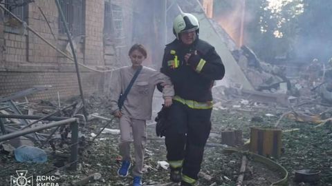Россия тунда Украина пойтахтига ҳужум қилди. Қурбонлар бор (видео, фото) 