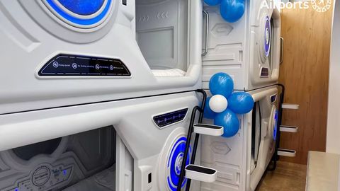 Тошкент халқаро аэропортида капсулали меҳмонхона очилди