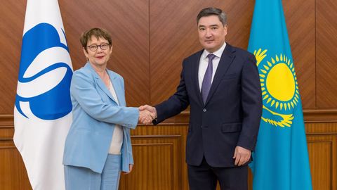 Kazakhstan, EBRD discuss deepening ties on green energy and transport&nbsp;