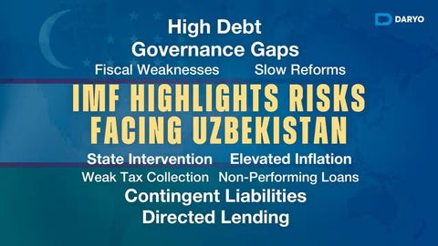IMF warns Uzbekistan&rsquo;s economic growth could mask mounting risks without deeper reforms&nbsp;