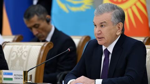 Шавкат Мирзиёев принял участие в&nbsp;очередном заседании Высшего Евразийского экономического совета