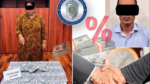 Toshkent viloyatida pora evaziga 3 mln dollar kredit olib bermoqchi bo&lsquo;lganlar qamoqqa olindi