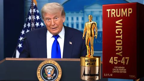 Дональд Трамп сайлов ғалабаларига бағишлаб Victory 45-47 атирларини тақдим этди