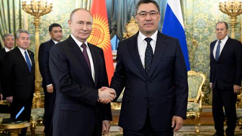 Kyrgyzstan, Russia elevate ties as Japarov and Putin review growing partnership in Moscow&nbsp;