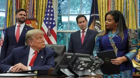 Трамп Африкага &ldquo;жуда катта тижорат имкониятлари&rdquo;ни таклиф этмоқчи