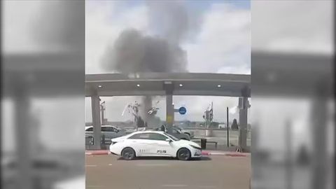 Husiylar Ben Gurion aeroportiga raketa zarbasi berilgani haqida xabar berdi