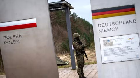 Польша Германия билан чегарадаги назоратни кучайтирди
