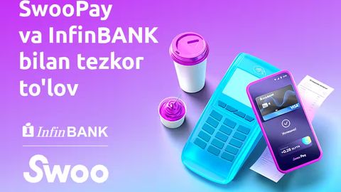 InfinBANK&rsquo;дан VISA картаси энди Swoo Pay иловасида