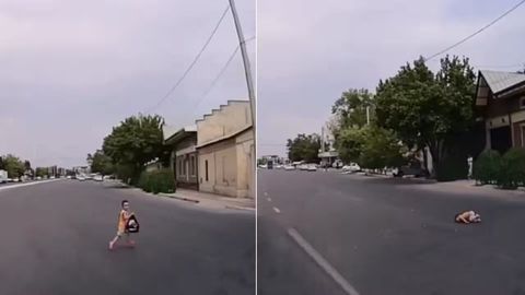 Toshkentda Tico&nbsp;uch yashar bolani urib yubordi (video)