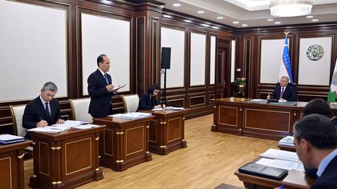 Mirziyoyev reviews crime prevention progress in Uzbekistan, calls for expanded measures&nbsp;