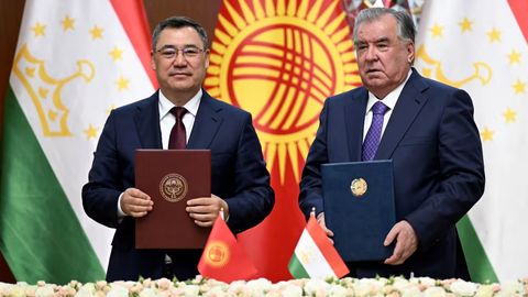 Kyrgyzstan, Tajikistan advance bilateral ties with new agreements and high-level talks in Dushanbe&nbsp;