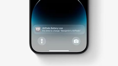 iPhone endilikda AirPods quvvati tugayotgani haqida oldindan xabar beradi